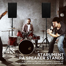 Load image into Gallery viewer, Pro Adjustable Pa Speaker Stands