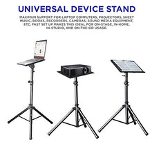 Load image into Gallery viewer, Laptop DJ Mixer Professional Tripod Stand