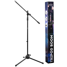 Load image into Gallery viewer, Tripod Boom Microphone Stand